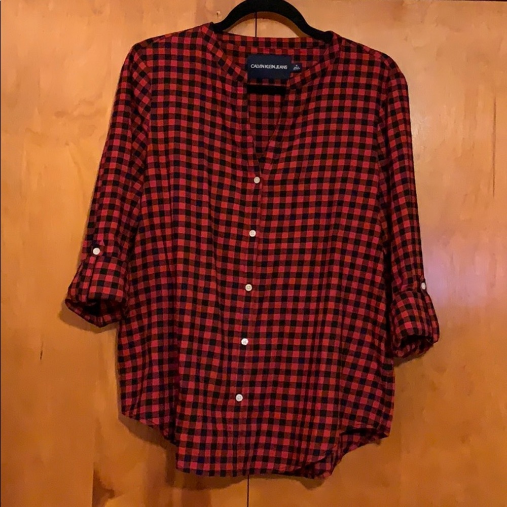 Calvin Klein Plaid Shirt